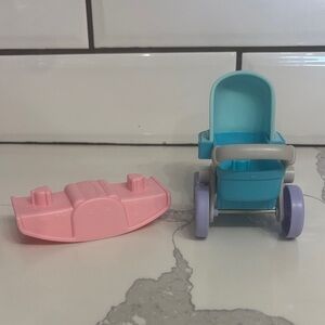 Little People Babies Stroller and Teeter Totter 2020